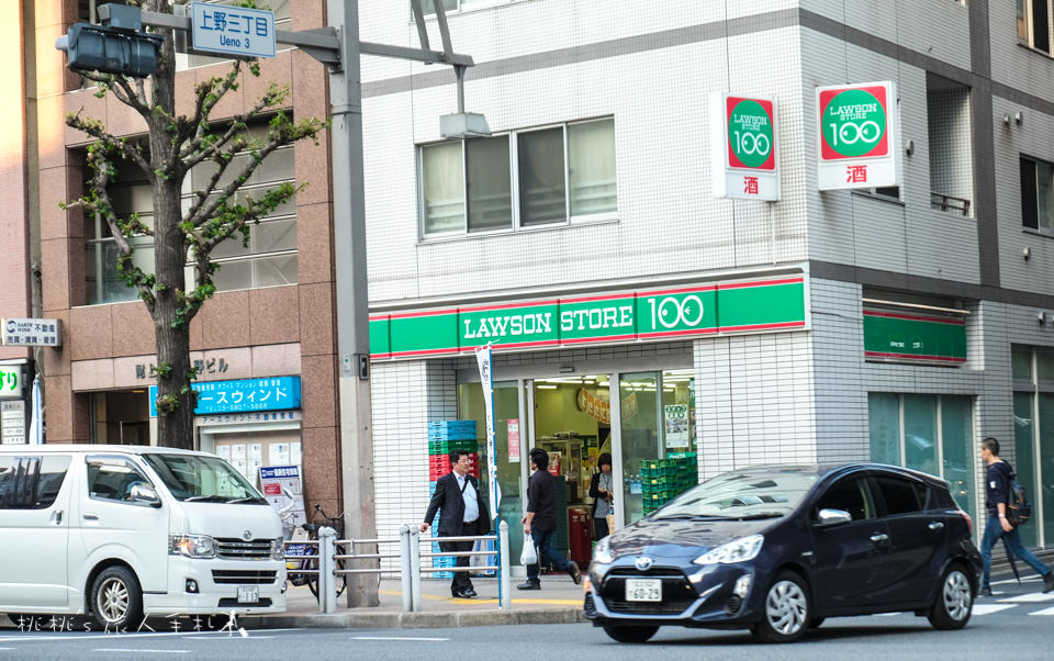 東京購物》LAWSON STORE 100上野百元便利商店│啤酒.零食.炸物 通通都100日元！