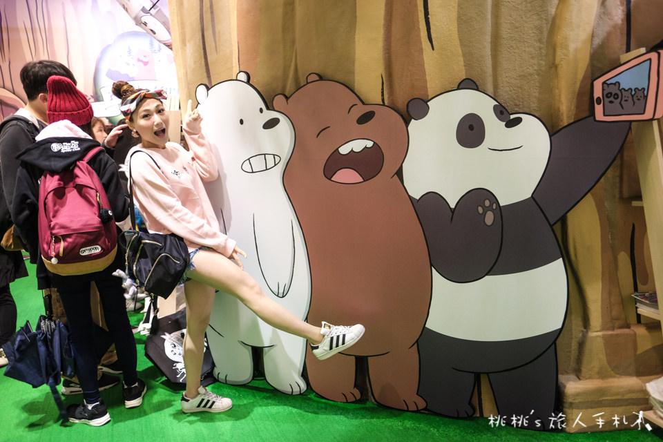 卡通頻道快閃店CN POP UP STORE│全台首間We Bare Bears熊熊咖啡廳期間限定店快來華山！