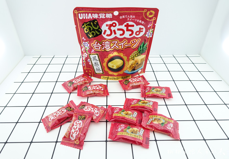 7-11》味覺糖台灣甜品鳳梨酥風味軟糖│日本直送台灣超商也買得到！
