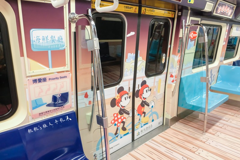 台北捷運×迪士尼》米奇彩繪列車遊台北 車廂主題+時刻表