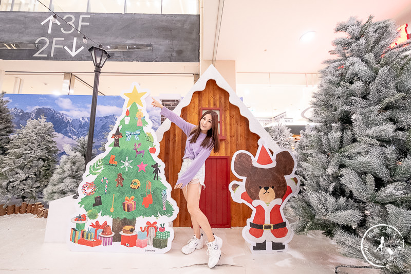 2019聖誕節活動》小熊學校聖誕小鎮×Global Mall新北中和店