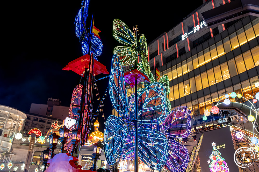 2023聖誕節活動|統一時代百貨台北店-愛Sharing巴賽隆納藝術燈飾