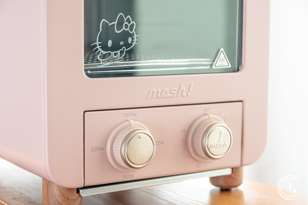 質感小家電》日本mosh! 電烤箱 M-OT1 Kitty 限量款│溫控電水壺 M-EK1 PE 蜜桃粉