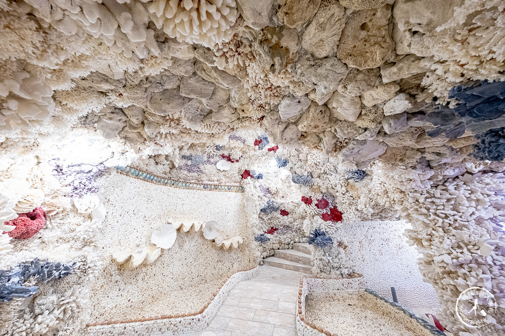 新北石門景點|珊瑚貝殼廟 全新落成|一探神祕海底龍宮隧道之美