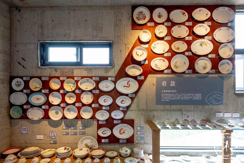 宜蘭五結景點》台灣碗盤博物館│100倍大的巨人盤子藏館內
