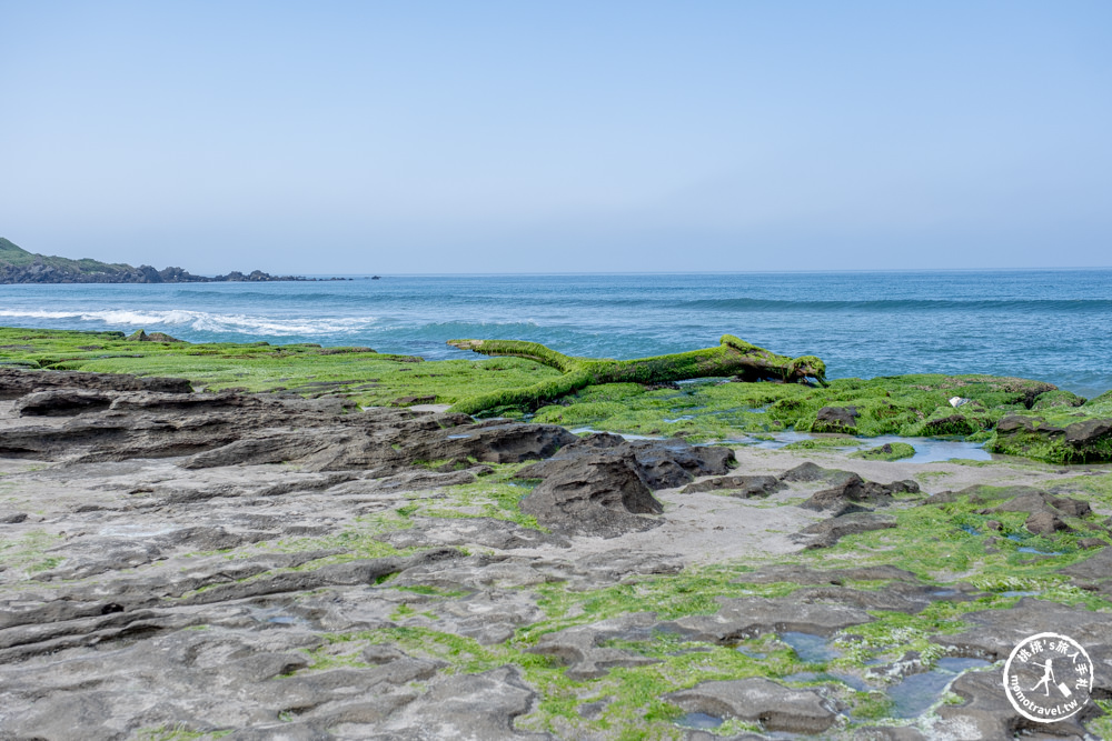 新北石門景點|老梅綠石槽(免門票)－季節限定 北海岸抹茶地毯海岸線．錯過明年再見