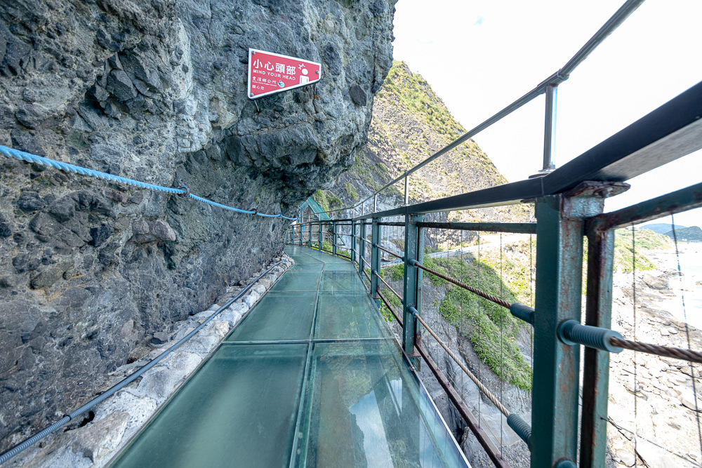 花蓮豐濱景點|親不知子天空步道海上古道|挑戰台灣最驚險的斷崖透明玻璃走道